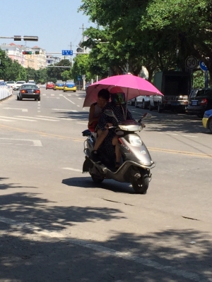 Sonnenschutz in China                       